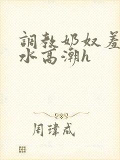 调教奶奴羞辱喷水高潮h