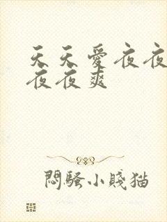 天天爱夜夜高潮夜夜爽