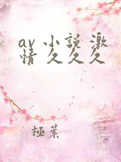 av 小说 激情 久久久