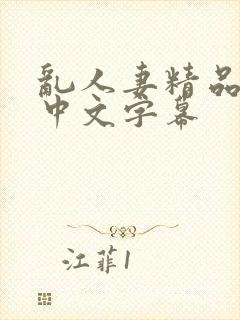 乱人妻精品久久中文字幕