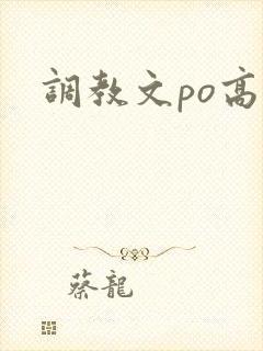 调教文po高h