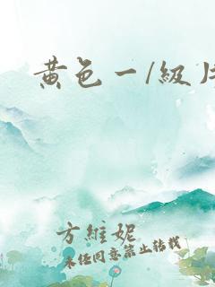 黄色一/级片