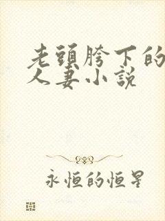 老头胯下的尤物人妻小说