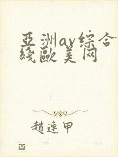亚洲av综合在线欧美网