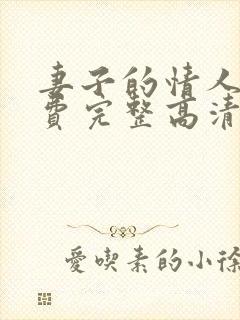 妻子的情人2免费完整高清电视剧看