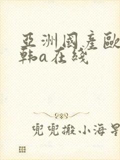 亚洲国产欧美日韩a在线