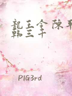 龙王令 陈平 韩三千