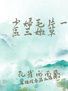 少妇毛片一区二区三嫩草