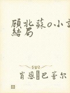 顾北苏o小说大结局