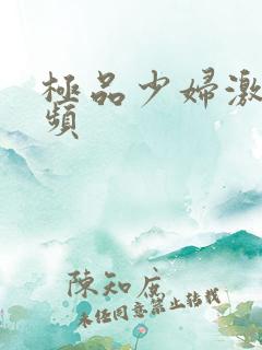 极品少妇激情视频