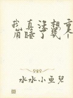 我真没想重生主角睡了几个女主