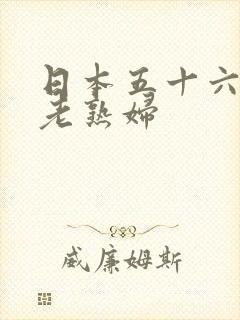 日本五十六十路老熟妇