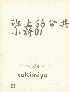 班上的公共玩具小诗01