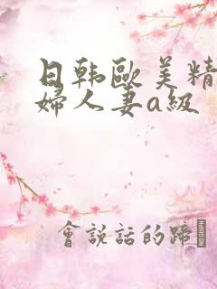 日韩欧美精品少妇人妻a级