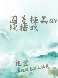 国产极品av在线播放