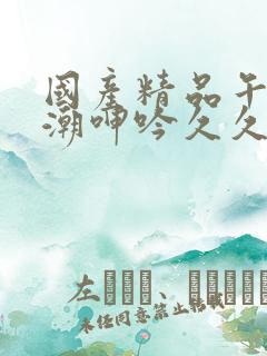 国产精品午夜高潮呻吟久久av