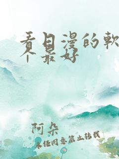 看日漫的软件哪个最好