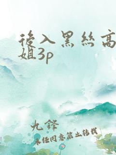 后入黑丝高跟御姐3p