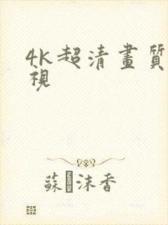 4k超清画质影视