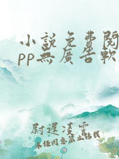 小说免费阅读app无广告软件