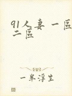 91人妻 一区二区