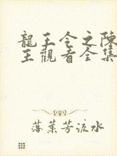 龙王令之陈平殿主观看全集