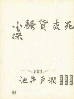 小骚货爽死我了操