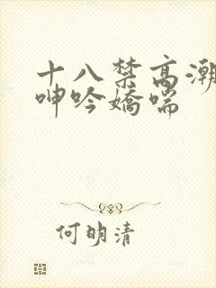 十八禁高潮出水呻吟娇喘