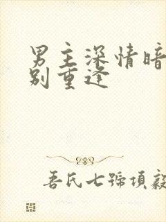 男主深情暗恋久别重逢