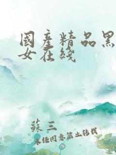 国产精品黑丝美女在线