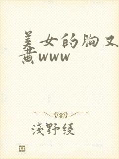 美女的胸又大又黄www