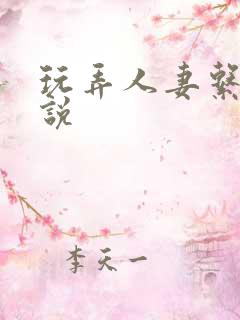 玩弄人妻系列小说