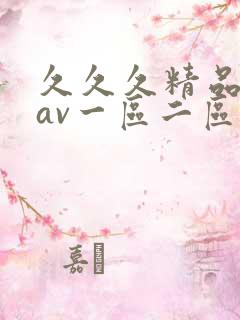 久久久精品不卡av一区二区三区