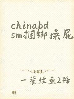 chinabdsm捆绑操屁眼