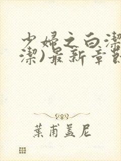少妇之白洁(白洁)最新章节吧
