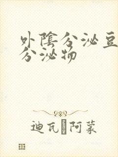 外阴分泌豆腐渣分泌物