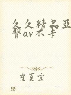 久久精品亚洲蜜臀av不卡