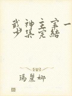 武神主宰一共多少集完结