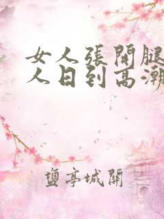 女人张开腿让男人日到高潮的视频