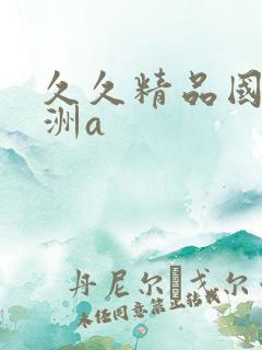 久久精品国产亚洲a