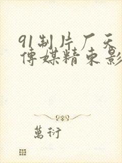 91制片厂天美传媒精东影业