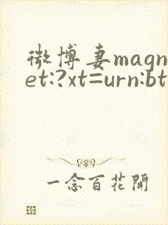 微博妻magnet:?xt=urn:btih: