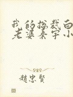 我的总裁白富美老婆秦宇小说未删版