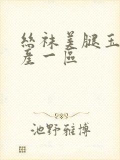 丝袜美腿玉足国产一区