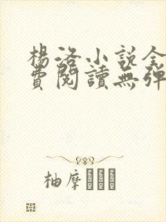 杨洛小说全文免费阅读无弹窗下载