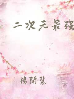 二次元最强反派