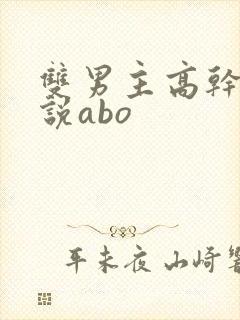 双男主高干文小说abo