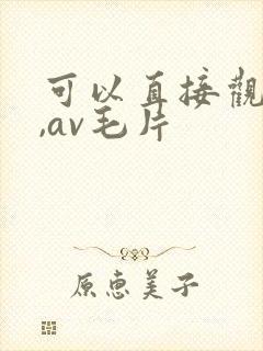 可以直接观看的,av毛片