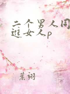 二个男人同时插进女人p