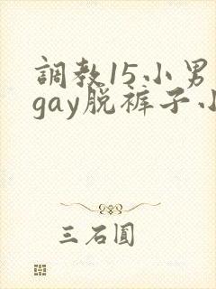 调教15小男生gay脱裤子小说